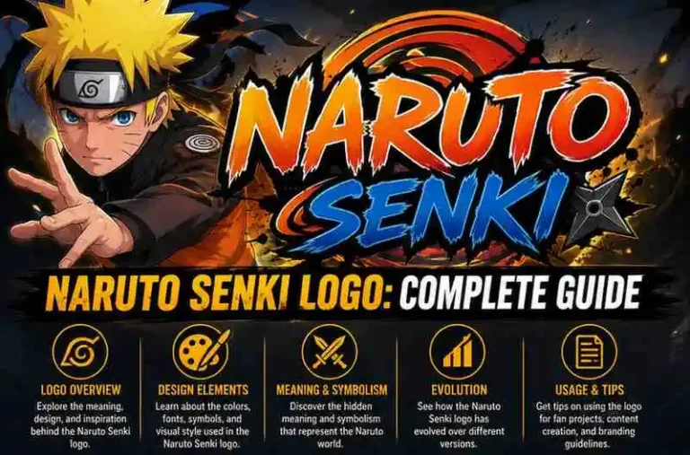 Naruto Senki logo with complete guide to its design and meaning